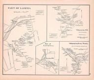 Laconia Town, Laconia P. O, Gilmanton Town, Gilmanton Iron Works, New Hampshire State Atlas 1892 Uncolored